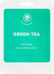 Маска тканевая NAME SKIN CARE с зеленым чаем, 22г, фотография