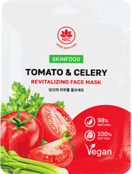 Маска тканевая NAME SKIN CARE Skinfood Томат и сельдерей, 22г, фото