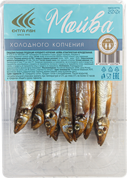 Мойва холодного копчения ЭКСТРА ФИШ, 200г, изображение