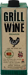 Вино GRILLWINE ординарное белое полусладкое, 1л, вид
