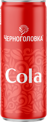 Напиток ЧЕРНОГОЛОВКА Кола сильногазированный, 0.33л, фото