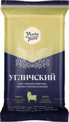 Сыр УГЛЕЧЕ ПОЛЕ Угличский 45%, без змж, 200г, картинка