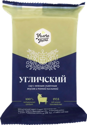 Сыр УГЛЕЧЕ ПОЛЕ Угличский 45%, без змж, 200г, фотография