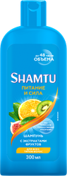Шампунь для волос SHAMTU Питание и сила с экстрактами фруктов, 300мл, изображение