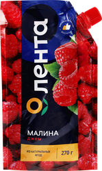 Джем ЛЕНТА Малиновый, 270г, изображение