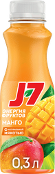 Нектар J7 из манго с мякотью, 0.3л, детальное фото