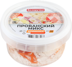 Овощи маринованные БЕЛОРУЧКА Прованский микс, 500г, фотография