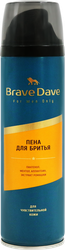 Пена для бритья BRAVE DAVE для чувствительной кожи, 200мл, детальное фото