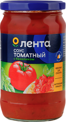 Изображение товара Соус томатный ЛЕНТА с базиликом, 350г