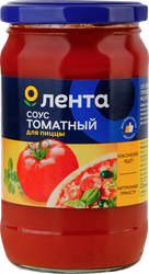 Соус томатный для пиццы ЛЕНТА, 350г, вид