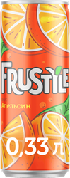 Напиток ФРУСТАЙЛ Апельсин сильногазированный, 0.33л, картинка