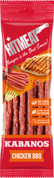 Снеки сырокопченые HITMEAT Kabanos Chicken BBQ, 80г, детальное фото
