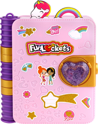Дневник FUNLOCKETS Shiny с секретами, 16х19х5см, 30+ сюрпризов, Арт. Т23929, фотография