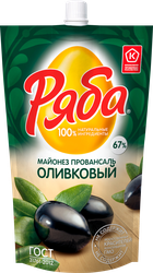 Майонез РЯБА Провансаль Оливковый 67%, 330г, фотография