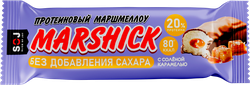 Батончик протеиновый SOJ Marshick, с соленой карамелью в молочном  шоколаде без сахара, 30г, вид
