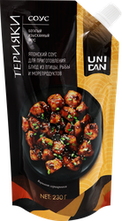 Соус для вторых блюд UNI DAN Терияки, 230г, детальное фото