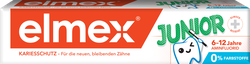 Зубная паста для детей ELMEX Junior защита от кариеса, 6–12 лет, 75мл, вид