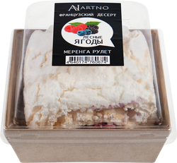 Рулет ARTNO Меренга Лесные ягоды, 180г, картинка
