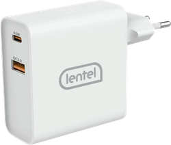 Сетевое зарядное устройство Lentel 65Вт, USB+TypeC, Арт. TST-BD02, детальное фото