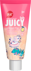 Зубная паста детская SPLAT Juicy Lab Груша со фтором, 55мл, вид