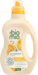 Кондиционер для белья BIOMIO BIO-SOFT Апельсин, грушевый цвет, экологичный, 800мл, картинка