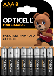 Батарейки OPTICELL Professional AAA, Арт. 5052008, 8шт, детальное фото