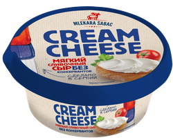 Сыр мягкий MLEKARA SABAC Сливочный Cream Cheese 60%, без змж, 100г, фото