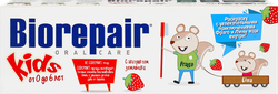 Зубная паста детская BIOREPAIR Kids fragola с экстрактом земляники, 50мл, фотография