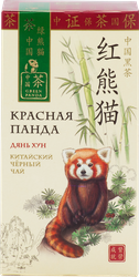Чай черный ЗЕЛЕНАЯ ПАНДА Красная панда байховый китайский мелкий, 25пак, изображение