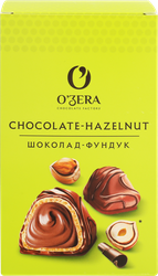 Изображение товара Конфеты вафельные O'ZERA с ореховой начинкой в молочном шоколаде, 150г