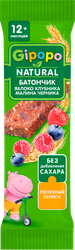 Батончик злаковый GIPOPO Яблоко, клубника, малина и черника, с 12 месяцев. 20г, вид