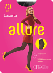 Колготки женские ALLURE Lacerta 70 den nero 2, картинка
