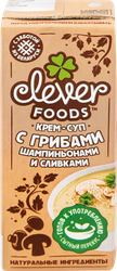 Крем-суп Овощной с шампиньонами и сливками, 200мл, крупный план