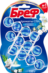 Туалетный блок БРЕФ Ароматы СПА Гармония 150г, 3шт, детальное фото