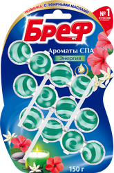 Туалетный блок БРЕФ Ароматы СПА Энергия 150г, 3шт, фотография
