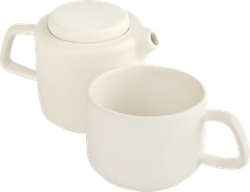Набор чайный HOMECLUB Tea Time, 2 предмета, керамика, Арт. KS8524013, картинка