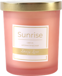 Свеча ароматическая HOMECLUB Sunrise, в банке, подарочная упаковка, парафин, Арт. EVG-5, картинка