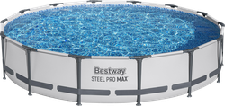 Бассейн каркасный BESTWAY Steel Pro Max 427x84см 10220л, с фильтром-насосом, Арт. 56595, вид