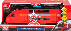 Игрушка ТЕХНОПАРК Электропоезд/Аэроэкспресс, пластик 30см, со световыми и звуковыми эффектами, в ассортименте, картинка