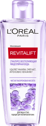 Мицеллярная вода для лица и глаз L'OREAL Paris Revitalift Гиалуро восполняющая, 200мл, детальное фото