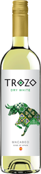 Вино TROZO Macabeo сортовое белое сухое, 0.75л, картинка