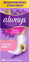 Прокладки ALWAYS Незаметная защита норм дуо ежед., фотография