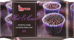 Кекс DORNA Брауни Hot & Cool с шоколадной начинкой, 180г, изображение