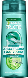 Шампунь для всех типов волос FRUCTIS Алоэ+Сила гиалурона увлажняющий, 400мл, фото