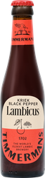 Напиток пивной светлый TIMMERMANS Kriek black pepper lambicus фильтрованный пастеризованный 4,0%, 0.25л, фото