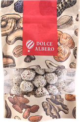 Фундук DOLCE ALBERO жареный, с медом и кунжутом, 120г, фотография