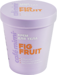 Крем для тела CAFE MIMI Fig fruit, 200мл, крупный план