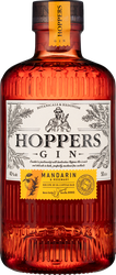 Джин HOPPERS Мандарин и розмарин сухой дистиллированный 40%, 0.5л, картинка