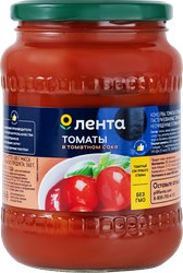 Томаты ЛЕНТА в томатном соке, 680г, детальное фото