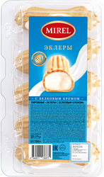 Пирожные MIREL Эклеры с белковым кремом, 160г, изображение